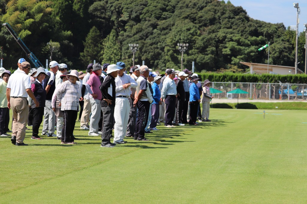 東郷4町グラウンドゴルフ大会H30-09-06