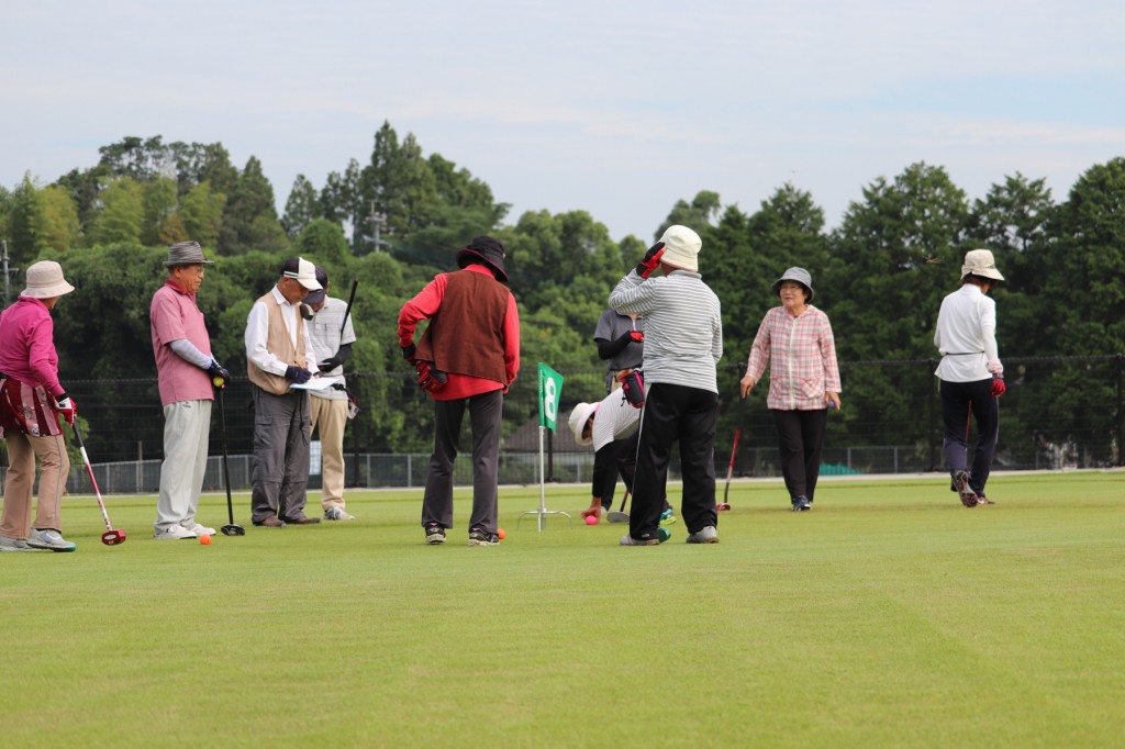 東郷4町グラウンドゴルフ大会H30-09-02