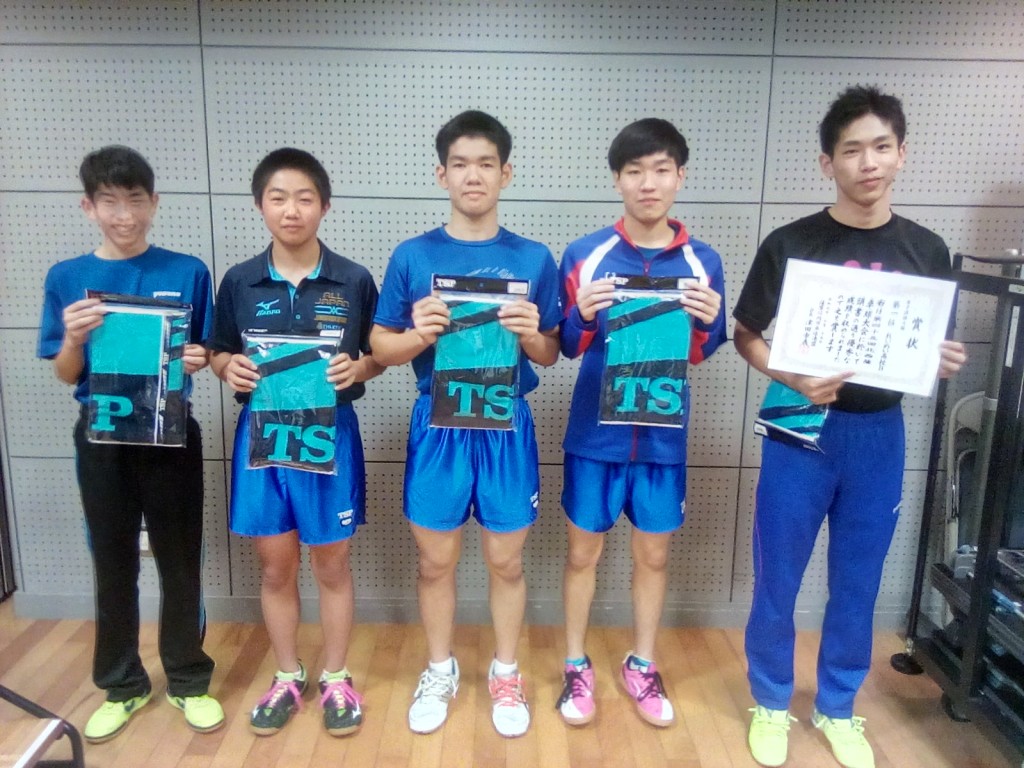 男団体Ａ優勝れいめいＢ